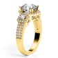 Erica Round Diamond Engagement Ring (Lab Grown Igi Cert) yellowgold