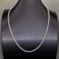 7CT TCW ROUND MOISSANITE 4 PRONG TENNIS NECKLACE