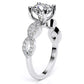 Camellia - Round Lab Diamond Engagement Ring VS2 F (IGI Certified)