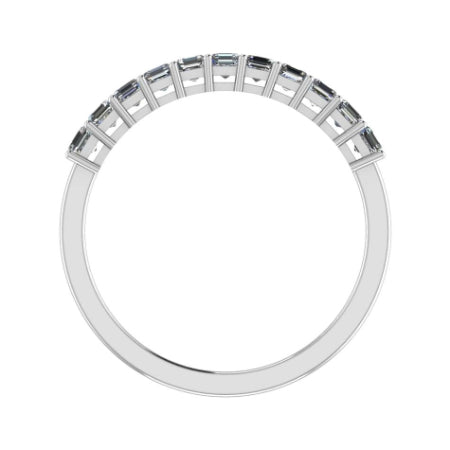 Tiana Asscher Trendy Diamond Wedding Ring whitegold