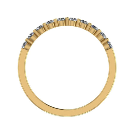 Arava Trendy Diamond Wedding Ring yellowgold
