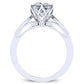 Pieris Diamond Matching Band Only (engagement Ring Not Included) For Ring With Princess Center whitegold