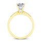 Poppy Diamond Matching Band Only (engagement Ring Not Included) For Ring With Cushion Center yellowgold