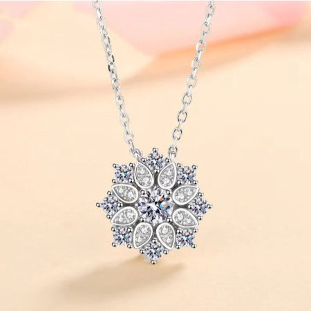 Sabi Diamond Necklace (Clarity Enhanced) whitegold