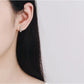 Cassie Diamond Stud Earrings whitegold