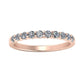 Arava Trendy Diamond Wedding Ring rosegold