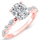 Redbud Cushion Diamond Engagement Ring (Lab Grown Igi Cert) rosegold