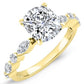 Redbud Cushion Diamond Engagement Ring (Lab Grown Igi Cert) yellowgold