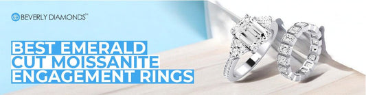 5 Best Emerald Cut Moissanite Engagement Rings - BeverlyDiamonds