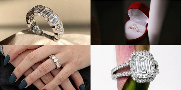 5 Best Emerald Cut Moissanite Engagement Rings