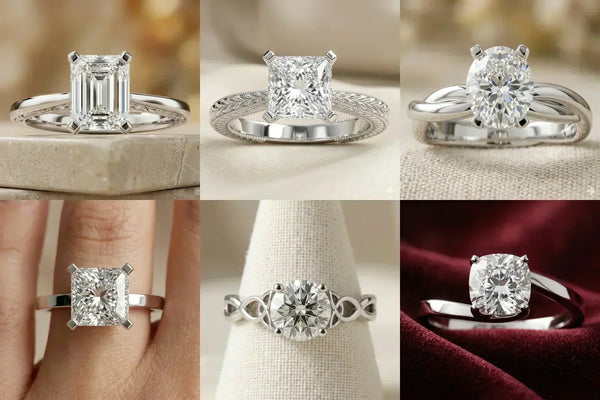 10 Best Lab Diamond Engagement Rings Under $500
