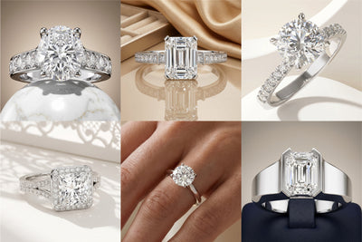 10 Best Moissanite Engagement Rings Under $500