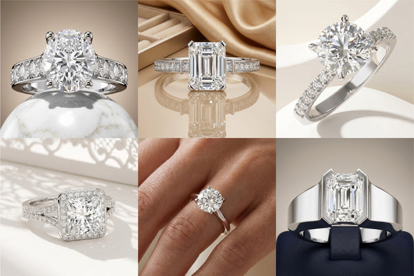 10 Best Moissanite Engagement Rings Under $500