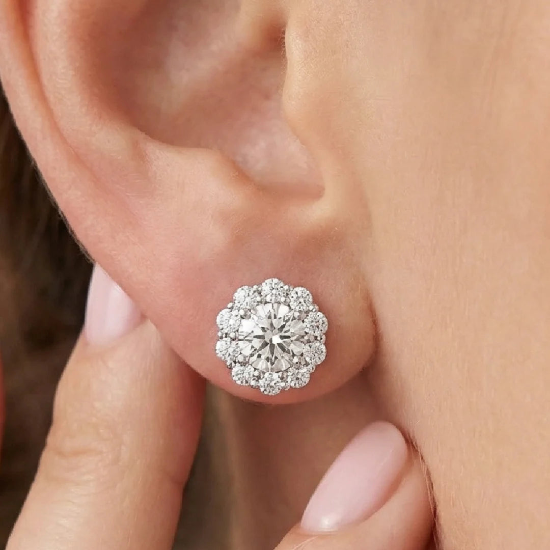 Lab Diamond Earrings