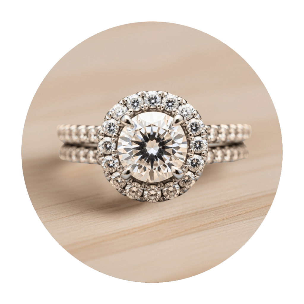 Lab Bridal Sets - BeverlyDiamonds