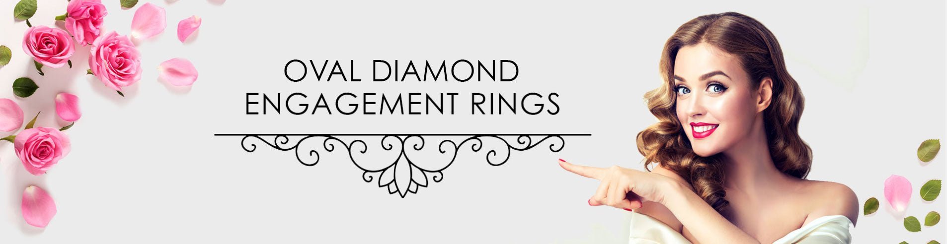 Oval Lab Diamond Engagement Rings - BeverlyDiamonds