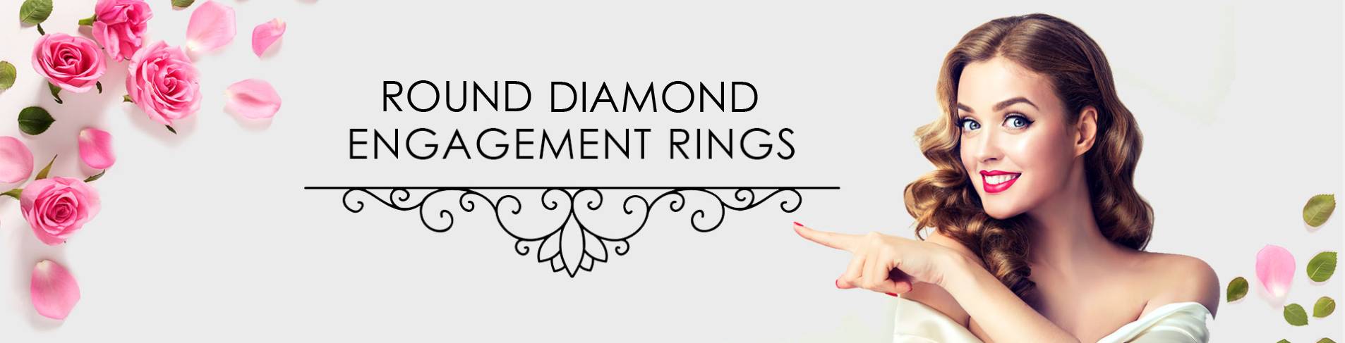 Round Lab Diamond Engagement Rings - BeverlyDiamonds
