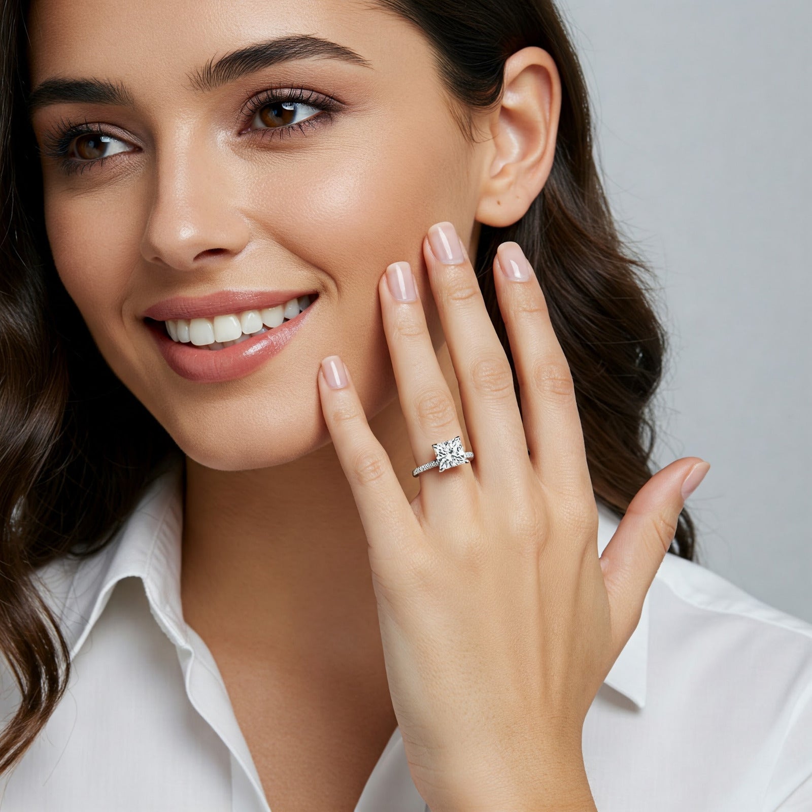 Trendy Moissanite Wedding Rings - BeverlyDiamonds