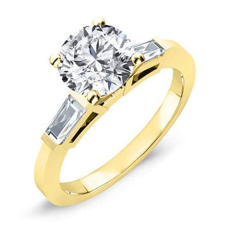 Sorrel Round Diamond Engagement Ring (Lab Grown Igi Cert) yellowgold