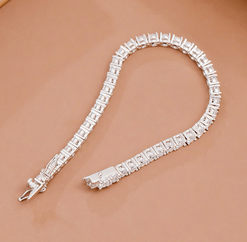 10ct Total Weight Round Diamond Tennis Bracelet - BeverlyDiamonds