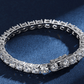 17CT TCW Round Diamond 4 Prong Tennis Bracelet - BeverlyDiamonds