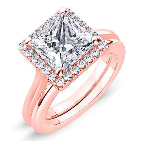 Callalily Princess Diamond Engagement Ring (Lab Grown Igi Cert) rosegold