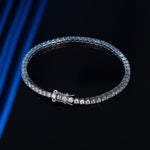 3CT TCW Round Lab Diamond Tennis Bracelet
