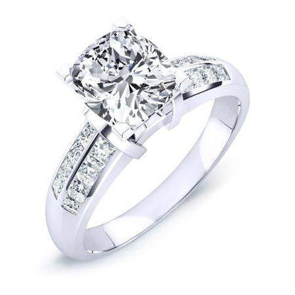 Heather - GIA Certified Cushion Diamond Engagement Ring