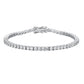 3CT TCW Round Diamond Tennis Bracelet - BeverlyDiamonds