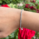 bracelet thin whitegold