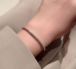 4CT TCW Round Lab Diamond Tennis Bracelet