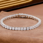 10ct Total Weight Round Moissanite Tennis Bracelet DEF VVS2