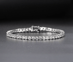 3mm bracelet whitegold