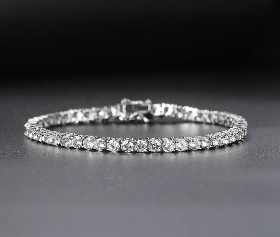 3mm bracelet whitegold