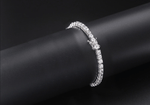 3mm bracelet whitegold