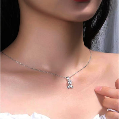 Waver Diamond Necklace