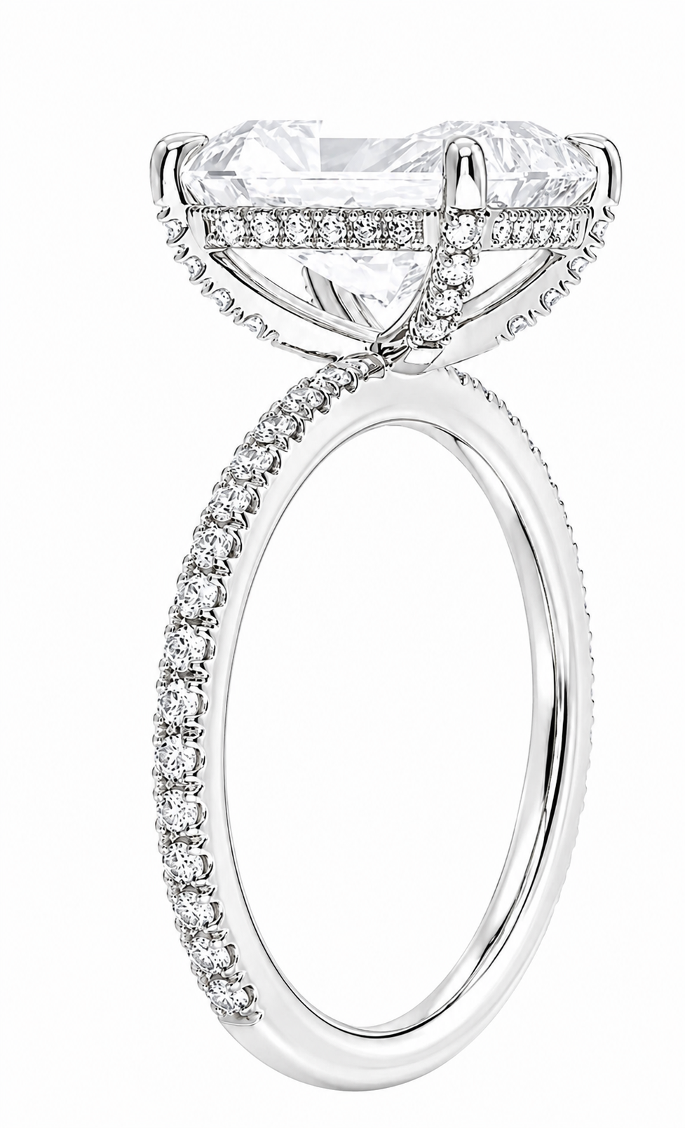 Dahlia - Oval Lab Diamond Engagement Ring (IGI Certified)