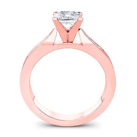 Petunia Princess Diamond Engagement Ring (Lab Grown Igi Cert) rosegold