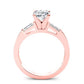 Sorrel Princess Diamond Engagement Ring (Lab Grown Igi Cert) rosegold