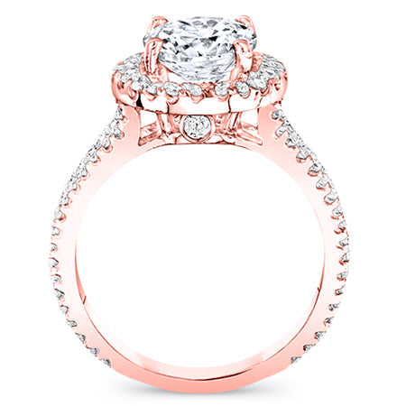 Lilac Princess Diamond Engagement Ring (Lab Grown Igi Cert) rosegold