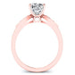 Mulberry Cushion Diamond Engagement Ring (Lab Grown Igi Cert) rosegold