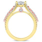 Sireli Cushion Diamond Engagement Ring (Lab Grown Igi Cert) yellowgold