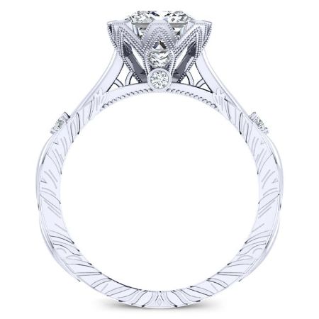 Arbor Princess Diamond Engagement Ring (Lab Grown Igi Cert) whitegold