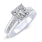 Edelweiss Princess Diamond Bridal Set (Lab Grown Igi Cert) whitegold