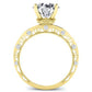 Acacia Round Diamond Engagement Ring (Lab Grown Igi Cert) yellowgold