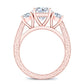 Belladonna Cushion Diamond Engagement Ring (Lab Grown Igi Cert) rosegold