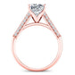 Iberis Cushion Diamond Engagement Ring (Lab Grown Igi Cert) rosegold