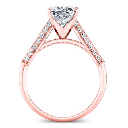 Iberis Cushion Diamond Engagement Ring (Lab Grown Igi Cert) rosegold