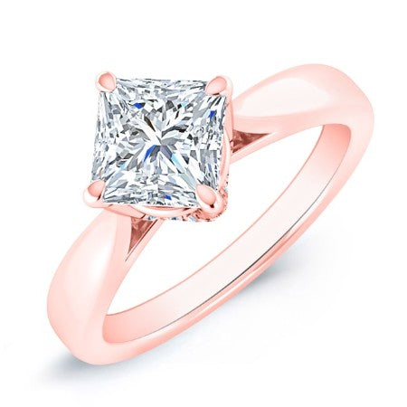 Gardenia Princess Diamond Bridal Set (Lab Grown Igi Cert) rosegold