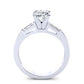 Sorrel Round Diamond Engagement Ring (Lab Grown Igi Cert) whitegold